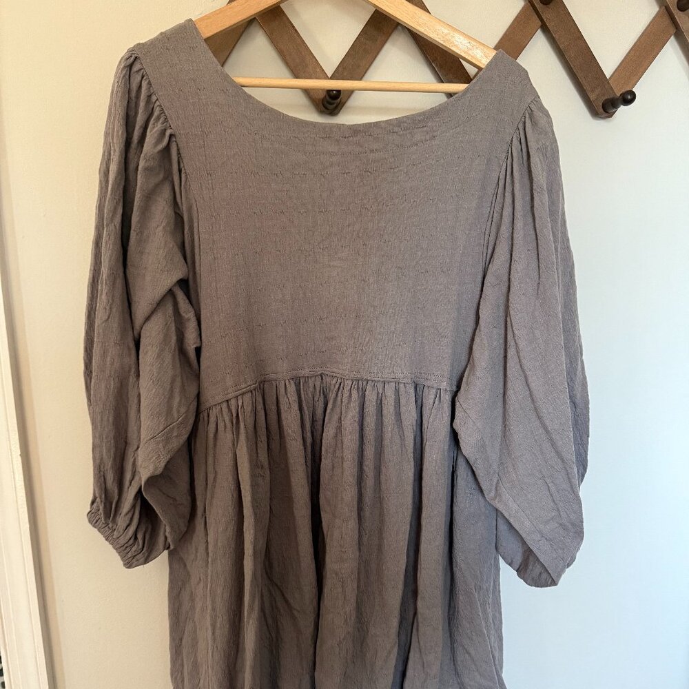 Free People Beach Get Obsessed Babydoll Dress Ashblown size small